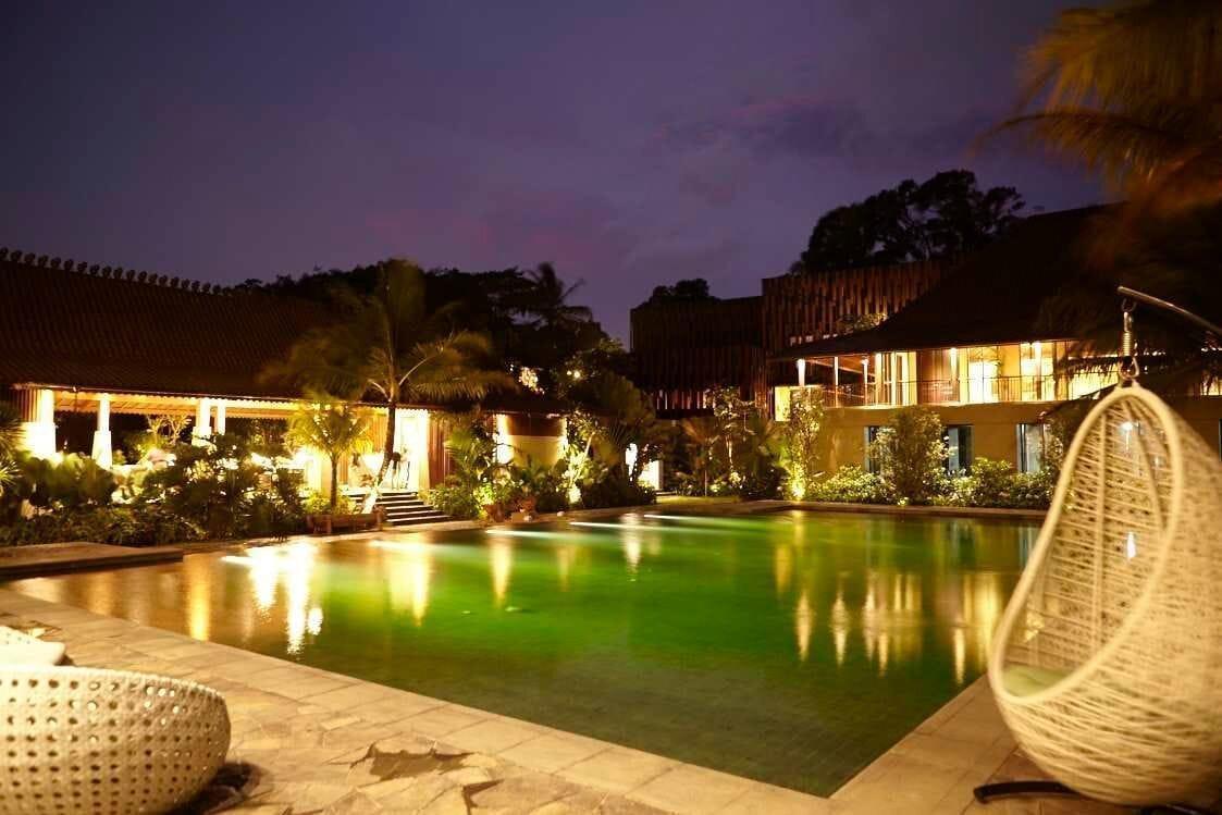 Amanuba Hotel & Resort Rancamaya Bogor Kültér fotó