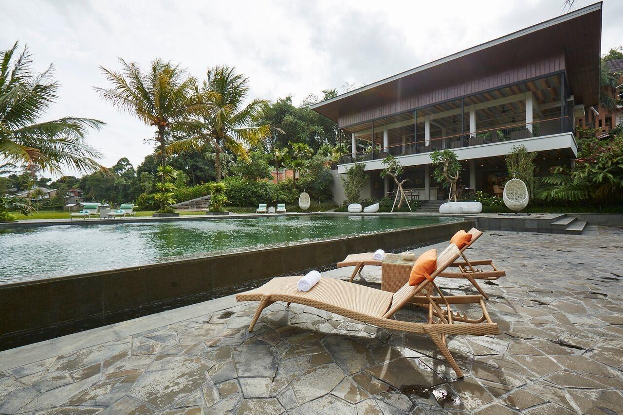 Amanuba Hotel & Resort Rancamaya Bogor Kültér fotó
